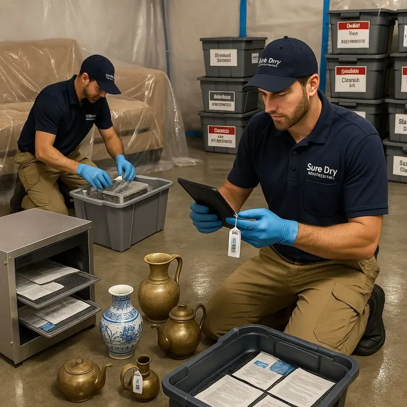 Content Protection and Restoration process in Leawood, KS