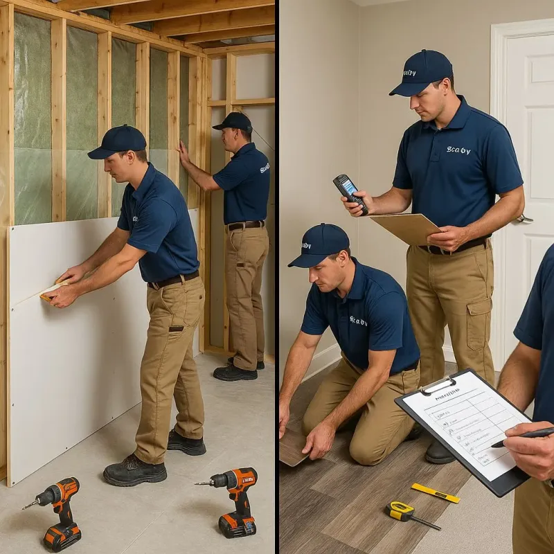 Repairs and Reconstruction process in Leawood, KS